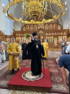 46-Божественная Литургия святителя Иоанна Златоуста в Свято-Андреевском кафедральном соборе города Усть-Каменогорска 