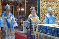 5-В праздник Успения Пресвятой Богородицы архиепископ Усть-Каменогорский и Семипалатинский Амфилохий принял участие в престольном торжестве главного храма Казахстана