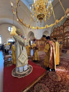 3-В Неделю святых праотец в Андреевском соборе была совершена Божественная Литургия