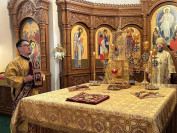 13-В Неделю святых праотец в Андреевском соборе была совершена Божественная Литургия