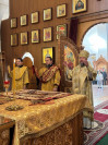 15-В Неделю святых праотец в Андреевском соборе была совершена Божественная Литургия