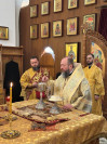 24-В Неделю святых праотец в Андреевском соборе была совершена Божественная Литургия