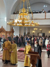 26-В Неделю святых праотец в Андреевском соборе была совершена Божественная Литургия