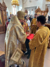 30-В Неделю святых праотец в Андреевском соборе была совершена Божественная Литургия