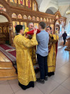 33-В Неделю святых праотец в Андреевском соборе была совершена Божественная Литургия