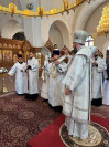 6-В главном храме епархии молитвенно встретили праздник Вознесения Господа Бога и Спаса нашего Иисуса Христа