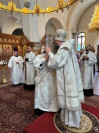 7-В главном храме епархии молитвенно встретили праздник Вознесения Господа Бога и Спаса нашего Иисуса Христа