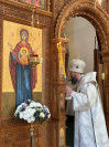 9-В главном храме епархии молитвенно встретили праздник Вознесения Господа Бога и Спаса нашего Иисуса Христа