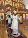 11-В главном храме епархии молитвенно встретили праздник Вознесения Господа Бога и Спаса нашего Иисуса Христа