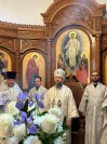 16-В главном храме епархии молитвенно встретили праздник Вознесения Господа Бога и Спаса нашего Иисуса Христа