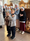 38-В главном храме епархии молитвенно встретили праздник Вознесения Господа Бога и Спаса нашего Иисуса Христа