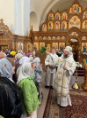 53-В главном храме епархии молитвенно встретили праздник Вознесения Господа Бога и Спаса нашего Иисуса Христа