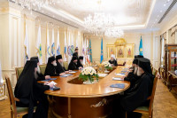 4-Управляющий Усть-Каменогорской и Семипалатинской епархией принял участие в очередном заседании Синода Православной Церкви Казахстана в Алма-Ате