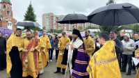 1-В Усть-Каменогорске освящён памятный поклонный крест