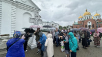 7-В Усть-Каменогорске освящён памятный поклонный крест
