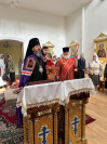 4-Архиепископ Амфилохий совершил Божественную Литургию в Знаменско-Абалацком Петро-Павловском женском монастыре города Семипалатинска