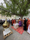 47-Архиепископ Амфилохий совершил Божественную Литургию в Знаменско-Абалацком Петро-Павловском женском монастыре города Семипалатинска