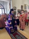 4-В Неделю о расслабленном архиепископ Амфилохий возглавил служение Божественной Литургии в Воскресенском кафедральном соборе города Семипалатинска