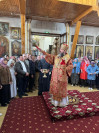 49-В Неделю о расслабленном архиепископ Амфилохий возглавил служение Божественной Литургии в Воскресенском кафедральном соборе города Семипалатинска