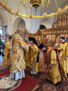 2-Божественная Литургия в Неделю святых отец в главном храме Восточного Казахстана