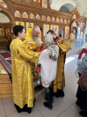 26-Божественная Литургия в Неделю святых отец в главном храме Восточного Казахстана