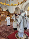 6-Архиепископ Амфилохий возглавил служение Божественной Литургии в день Лазаревой субботы