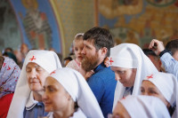 42-Семь архиереев Русской Православной Церкви совершили Литургию в Томске в честь празднования года 100-летия блаженной кончины святителя Макария (Невского)