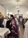 2-В святую ночь Рождества Христова  православные христиане Усть-Каменогорска  посетили праздничное богослужение  в Андреевском кафедральном соборе