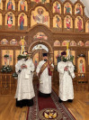 4-В святую ночь Рождества Христова  православные христиане Усть-Каменогорска  посетили праздничное богослужение  в Андреевском кафедральном соборе