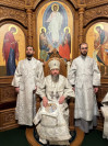 13-В святую ночь Рождества Христова  православные христиане Усть-Каменогорска  посетили праздничное богослужение  в Андреевском кафедральном соборе