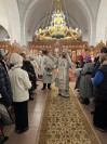 31-В святую ночь Рождества Христова  православные христиане Усть-Каменогорска  посетили праздничное богослужение  в Андреевском кафедральном соборе