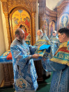 18-«Днесь спасения нашего главизна». Праздник Благовещения Пресвятой Богородицы в Андреевском кафедральном соборе города Усть-Каменогорска