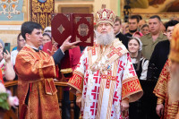 10-Архиепископ Усть-Каменогорский и Семипалатинский Амфилохий принял участие в духовных торжествах по случаю 80-летия возвращения Никольского собора Алма-Аты Православной Церкви