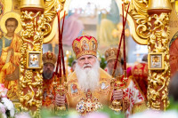 39-Архиепископ Усть-Каменогорский и Семипалатинский Амфилохий принял участие в духовных торжествах по случаю 80-летия возвращения Никольского собора Алма-Аты Православной Церкви