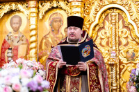 46-Архиепископ Усть-Каменогорский и Семипалатинский Амфилохий принял участие в духовных торжествах по случаю 80-летия возвращения Никольского собора Алма-Аты Православной Церкви
