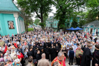 51-Архиепископ Усть-Каменогорский и Семипалатинский Амфилохий принял участие в духовных торжествах по случаю 80-летия возвращения Никольского собора Алма-Аты Православной Церкви