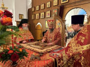 19-Пасха Христова в Андреевском кафедральном соборе города Усть-Каменогорска