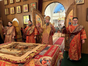 20-Пасха Христова в Андреевском кафедральном соборе города Усть-Каменогорска