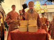39-Пасха Христова в Андреевском кафедральном соборе города Усть-Каменогорска