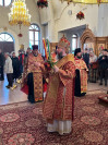 8-Пасхальная великая вечерня в главном храме Восточного Казахстана