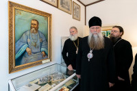 16-Архипастыри Православной Церкви Казахстана посетили мемориальный дом митрополита Иосифа (Чернова) 