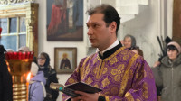 10-Архиепископ Амфилохий возглавил служение Всенощного бдения накануне третьего воскресения Великого поста