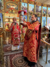 25-Божественная Литургия Пасхальным чином в Богородице-Рождественском храме города Усть-Каменогорска