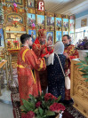 27-Божественная Литургия Пасхальным чином в Богородице-Рождественском храме города Усть-Каменогорска