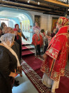 30-Божественная Литургия Пасхальным чином в Богородице-Рождественском храме города Усть-Каменогорска