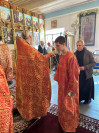 36-Божественная Литургия Пасхальным чином в Богородице-Рождественском храме города Усть-Каменогорска