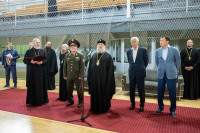 5-В Алма-Ате состоялось открытие Международного волейбольного турнира, посвященного 25-летию обретения мощей священномучеников Серафима и Феогноста Алма-Атинских