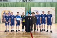 20-В Алма-Ате состоялось открытие Международного волейбольного турнира, посвященного 25-летию обретения мощей священномучеников Серафима и Феогноста Алма-Атинских