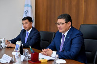 3-Состоялась встреча Главы Православной Церкви Казахстана с акимом области Абай Бериком Уали 