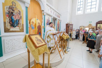 24-В день памяти первомученика архидиакона Стефана Управляющий Усть-Каменогорской и Семипалатинской епархии сослужил Главе Митрополичьего округа за Божественной Литургией в Михаило-Архангельском  храме Павлодара